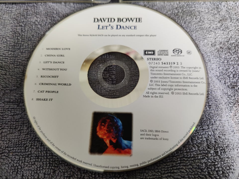 DAVID BOWIE: Let's Dance , rock