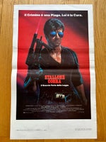 Original filmplakat, Sylvester Stallone, motiv: Cobra