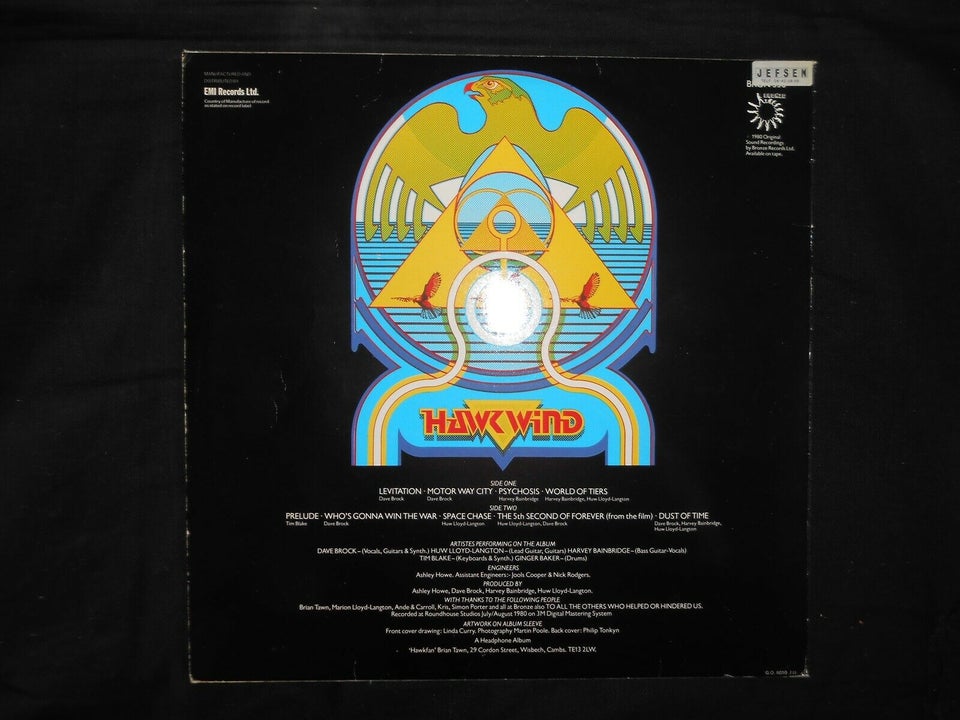 LP, Hawkwind, Levitation