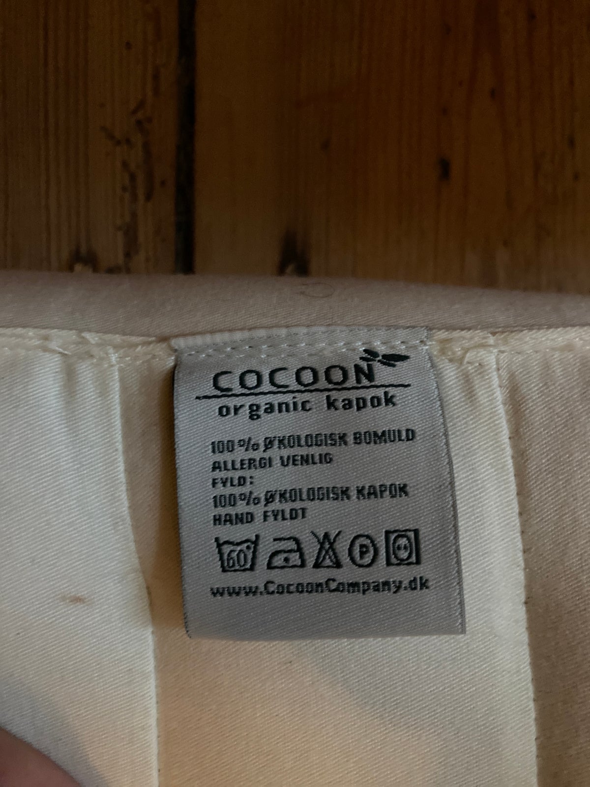 Madras, Cocoon økologisk kapok , b: 60 l: 120