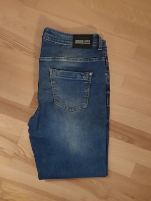 Jeans, Cecil, str. 32,  blå,  denim stretch,  Næsten som ny, Jeans, Cecil, blå (fresh blue), 7/8 læn