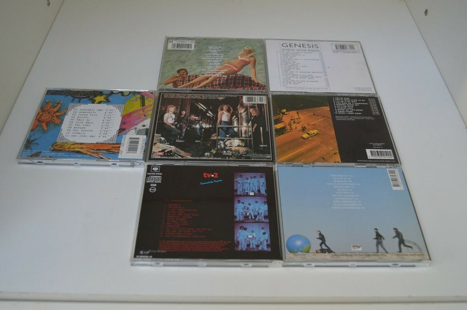 Blandet: CD samling, rock