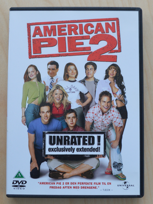 American Pie 2, DVD, komedie, American Pie 2
Se gerne mine andre annoncer med film.
Sammen fragter v