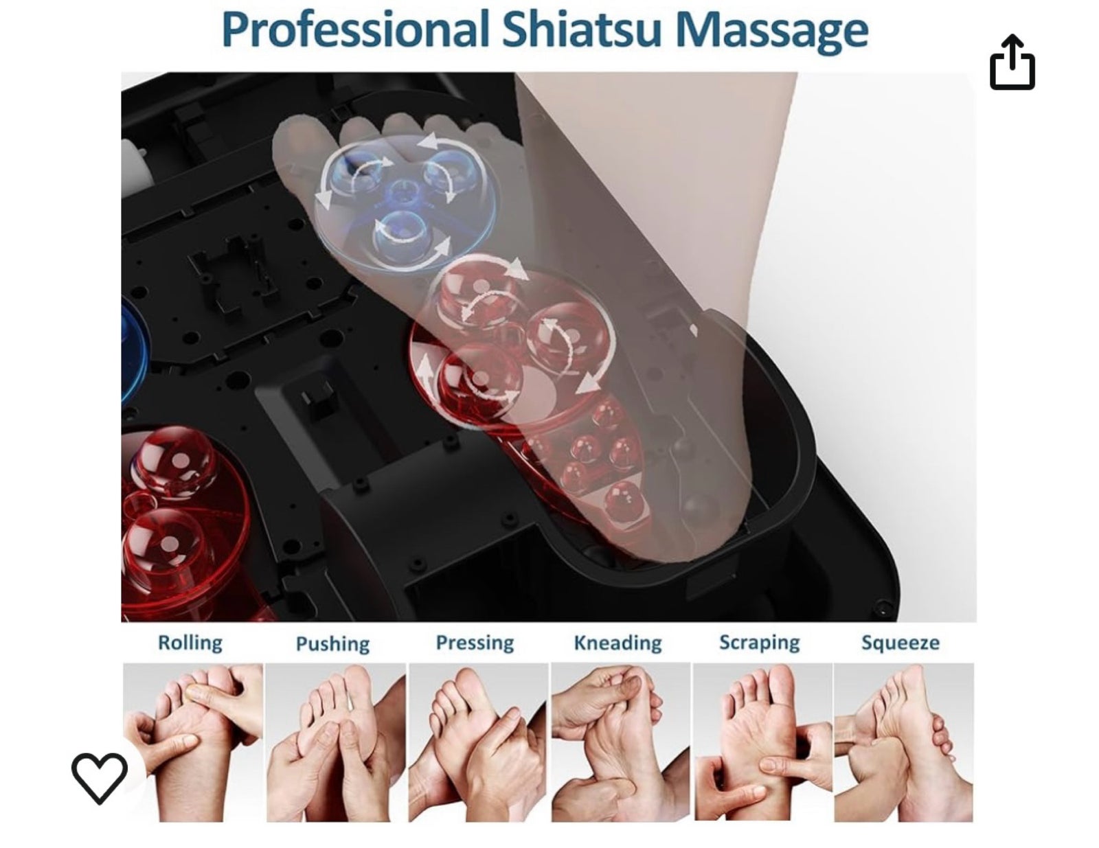 Massage, Fodmassage maskine, Mountrax