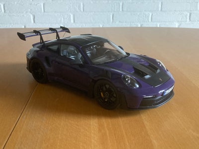 Modelbil, Porsche 911 , skala 1:18, Super flot og detaljeret kvalitetsmodel af den nye Porsche 911 G