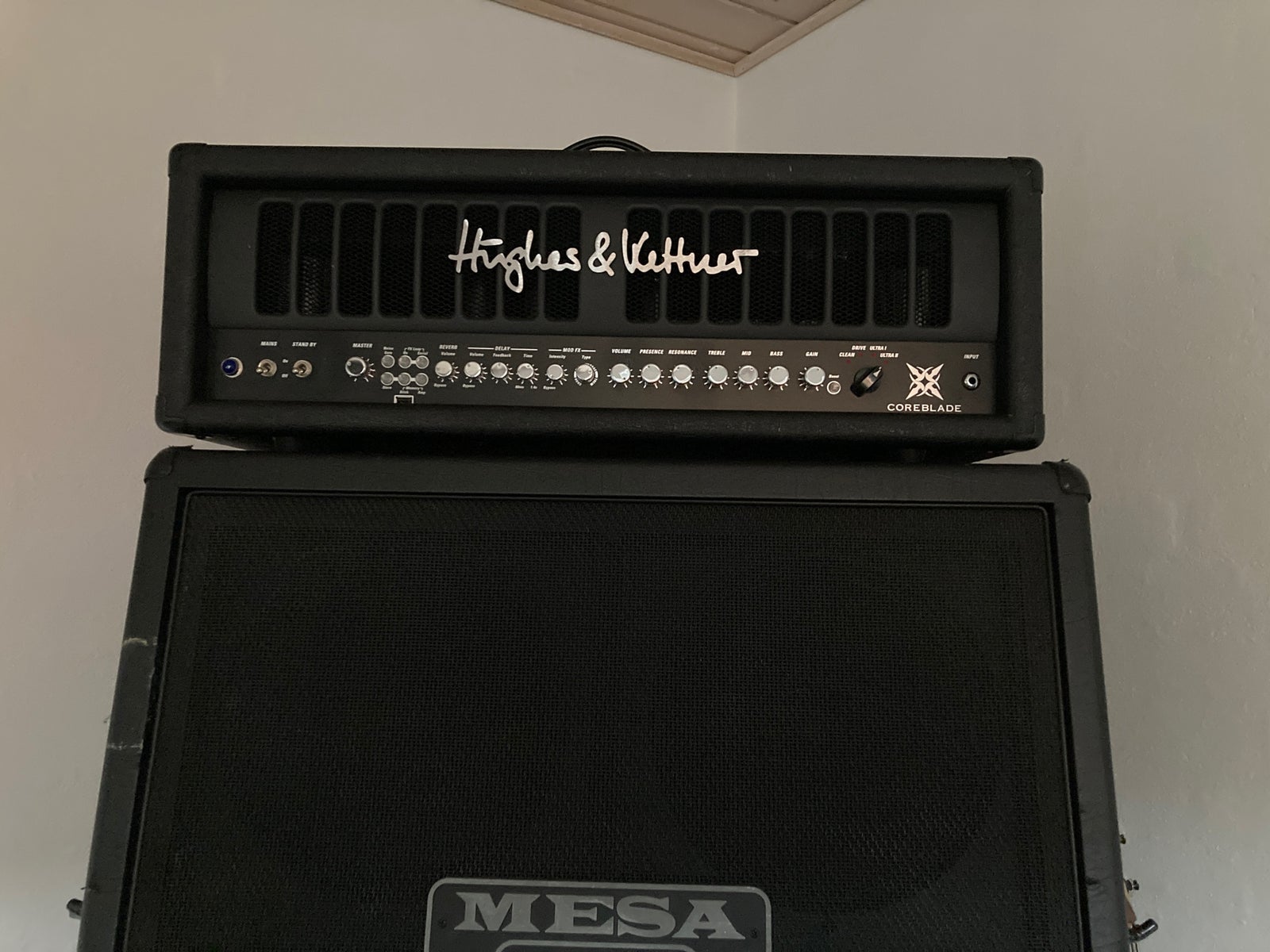 Guitartop, Hughes & Kettner Coreblade, 100 W – dba.dk – Køb og