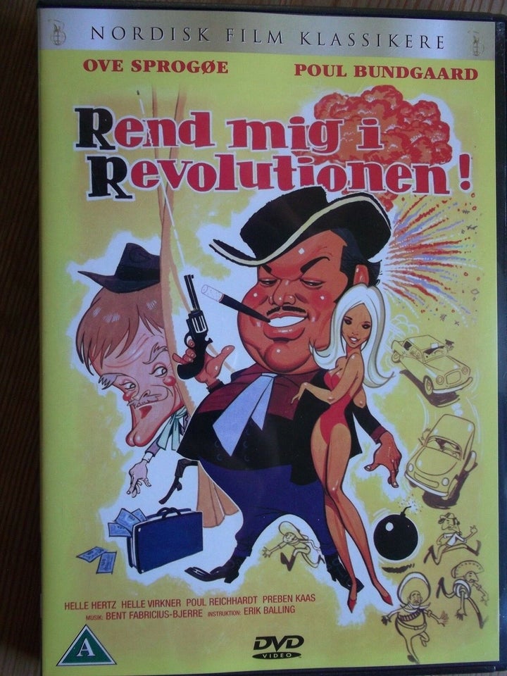 Rend Mig I Revolutionen, instruktør Erik Balling, DVD
