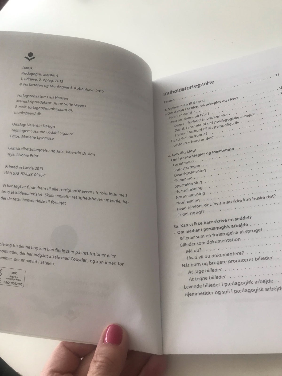 PAU: Dansk pædagogisk assistent, Marlene Lysemose, ISBN;