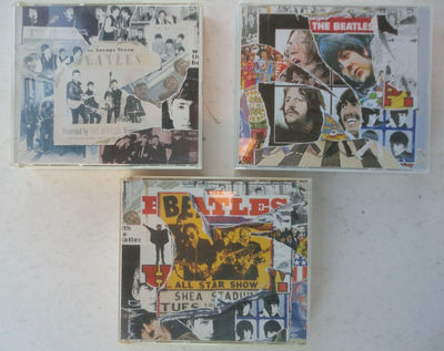 BEATLES : Anthology , rock, CD opsamlings-sæt bestående af 3 dobbelteCDer ,
pris for hele sættet :