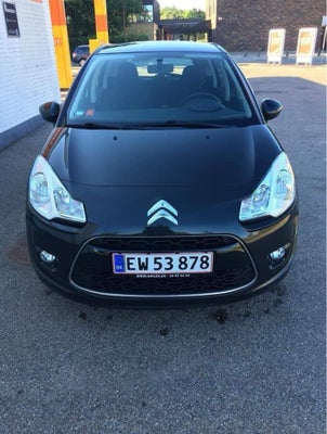 Citroën C3, 1,4 HDi Attraction, Diesel, 2011, km 125000, sort, aircondition, ABS, airbag, 5-dørs, ce