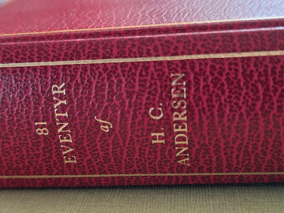 81 eventyr af H. C. Andersen, H. C. Andersen, genre: eventyr