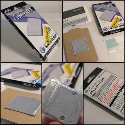 Nintendo Gamecube, DOL-008, Rimelig, Gamecube DOL-008 59 block memory kort

Perfekt størrelse til at
