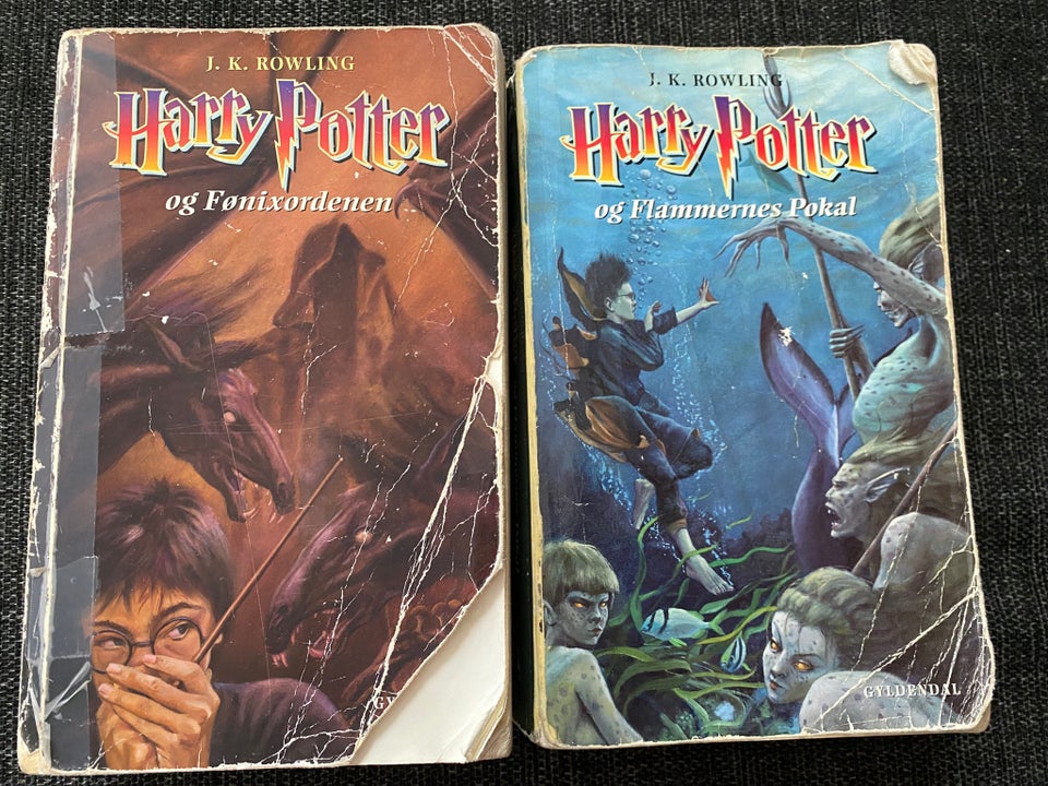 Harry Potter bøger, J K Rowling, genre: fantasy