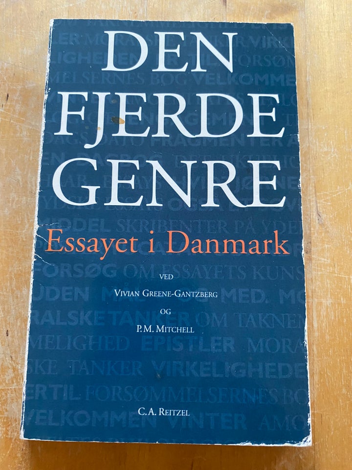 Den fjerde genre, Greene-Gantzberg m.fl., emne: