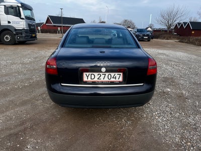 Audi A6, 2,4 V6 Tiptr., Benzin, aut. 1998, km 290000, blåmetal, klimaanlæg, aircondition, ABS, airba