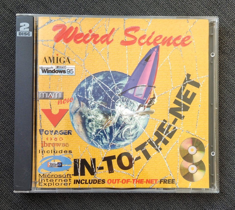 Amiga Weird Science In-to-the-net, internet offline fra