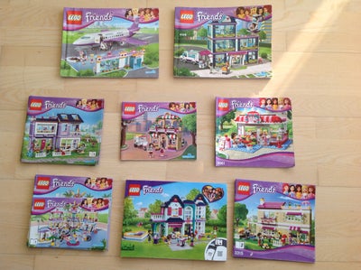 Lego Friends, 41095 Emmas hus - 200 kr
41058 Heartlake butikscenter - 250 kr
41318 Heartlake hospita