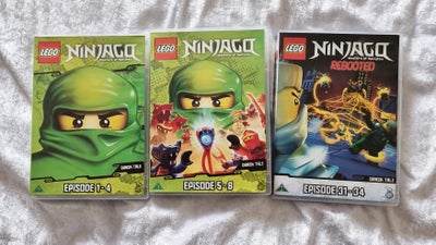 NINJAGO ( Masters of Spinjitzu ), DVD, familiefilm, Min søn sælger osse disse Ninjago dvd film.
Det 