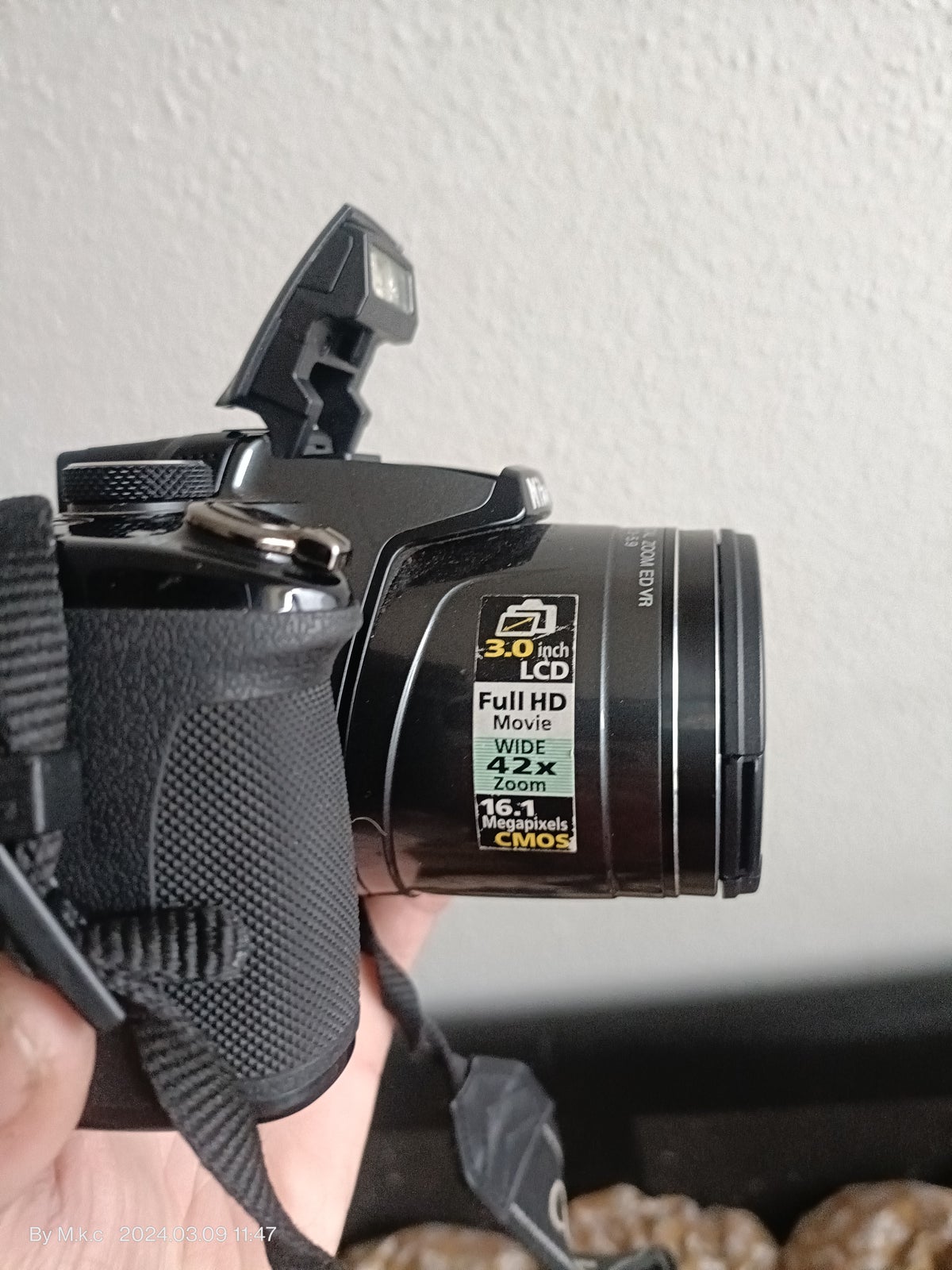 Nikon Coolpix p510, spejlrefleks, 16.1 megapixels