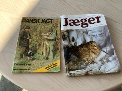 Dansk jagt og Jæger, Magasin, Gratis, skal afhentes på adressen. Der er var 1987 til 2020
