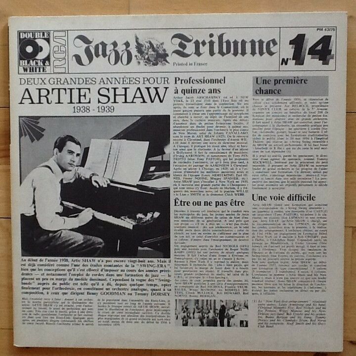 LP, Artie Shaw And His Orchestra, Jazz Tribute