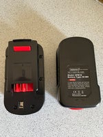 Akku-batteri, Black & Decker