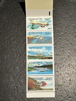 Færøerne, postfrisk, frimærkehæfte