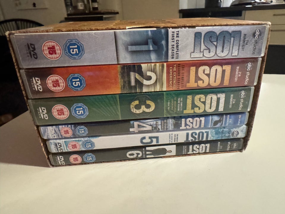 Lost serien , DVD, TV-serier