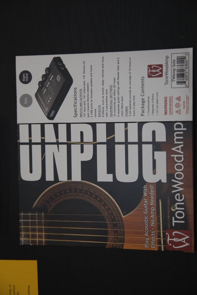 ToneWoodAmp Unplug