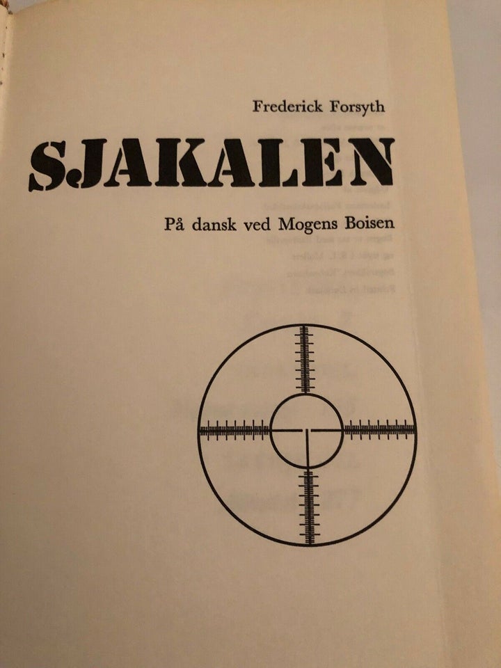 SJAKALEN, Frederick Forsyth(, anden bog