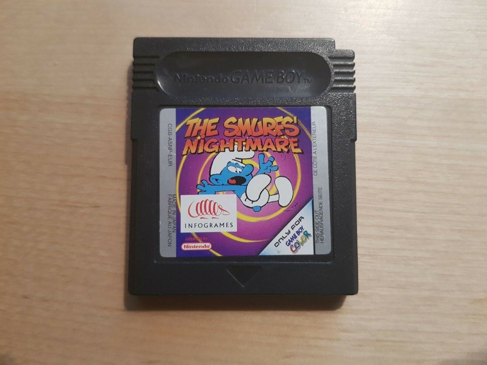 The Smurfs Nightmare, Gameboy