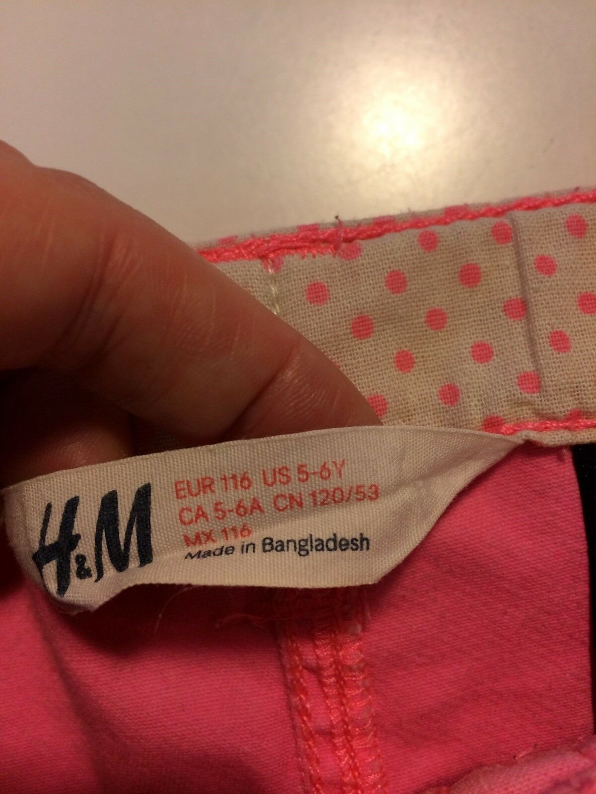 Nederdel, Pink nederdel, H&M