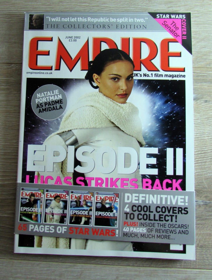 EMPIRE MAGAZINE #156 JUN 2002 Cover II, Magasin