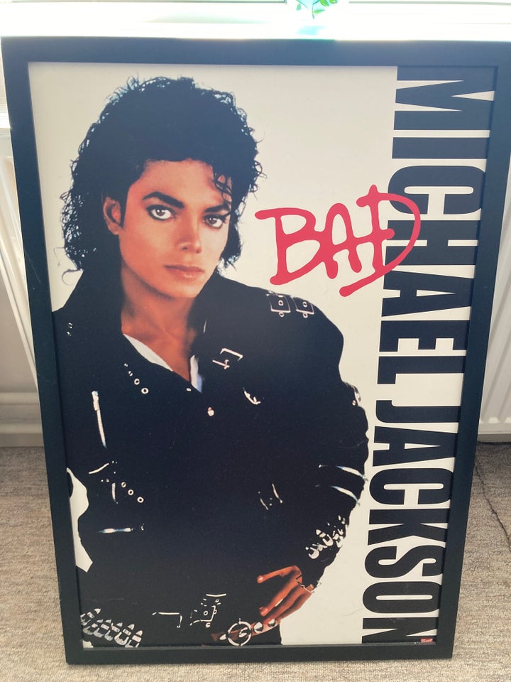 Plakat, motiv: Michael Jackson, b: 66 h: 96 – dba.dk – Køb Salg af Nyt Brugt