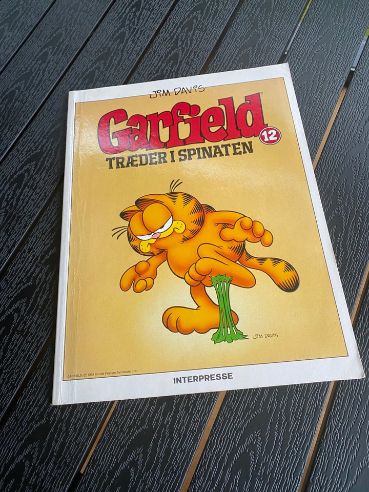 Grafield Træder i Spinaten, Jim Davis, Tegneserie