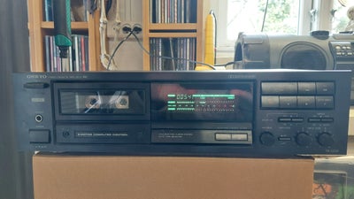 Båndoptager, Onkyo, TA.220 , God, - Sort
- MPX filter
- Dolby B / C,
- Repeat funktion,
- 2 x motor,