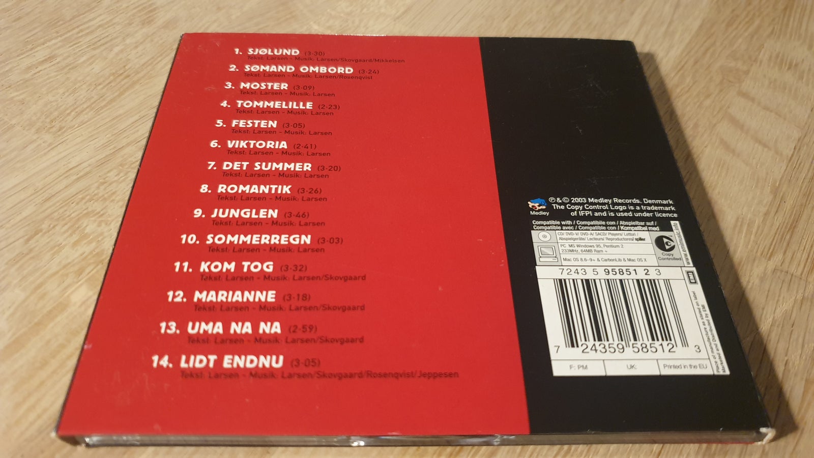 Kim Larsen & Kjukken: 7-9-13 (med booklet), rock