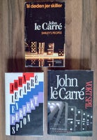 3 krimier, John le Carré , genre: krimi og spænding