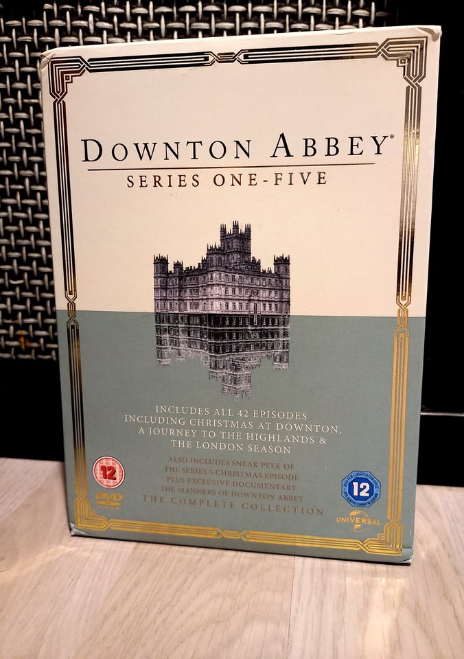 Downton abbey 1-5 + bonus materiale, DVD, TV-serier