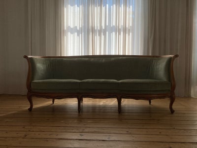 Sofa, velour, 3 pers. , Vintage, Længde: 205 cm
Dybde: 80 cm
Højde: 117 cm

Charleston sofa, High en