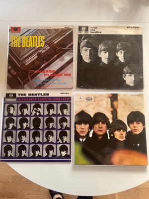 LP, Beatles, Beatles til salg.
Se pris, graduering og version nedenfor.

Kan sendes for købers regni