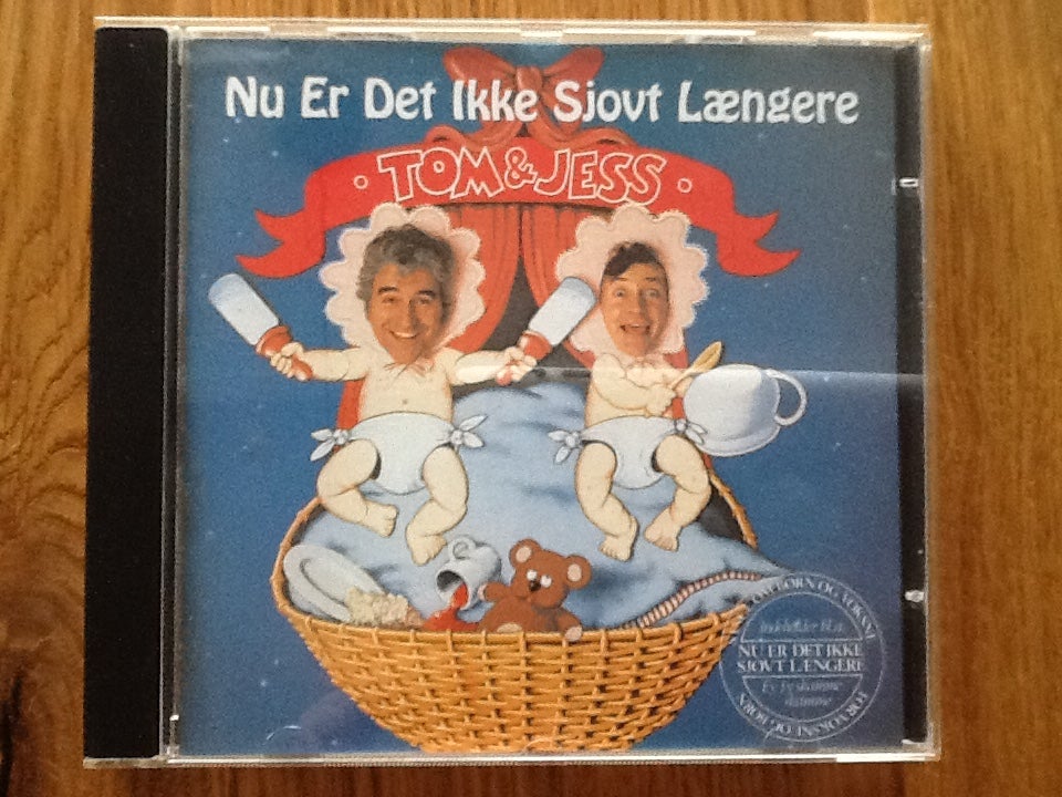 Tom & Jess: Nu er det ikke sjovt længere, børne-CD