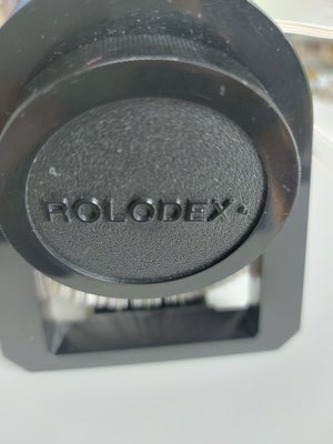 Telefonkort, Rolodex, Rolodex model RBC 400 til telefonkort/visitkort eller andre oplysninger. Fuldt