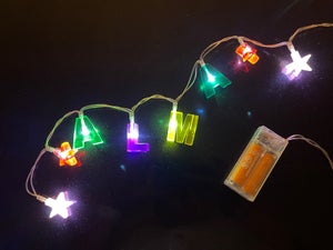 Stjernehimmel USB-lampe - Lyskæder, Julebelysning 