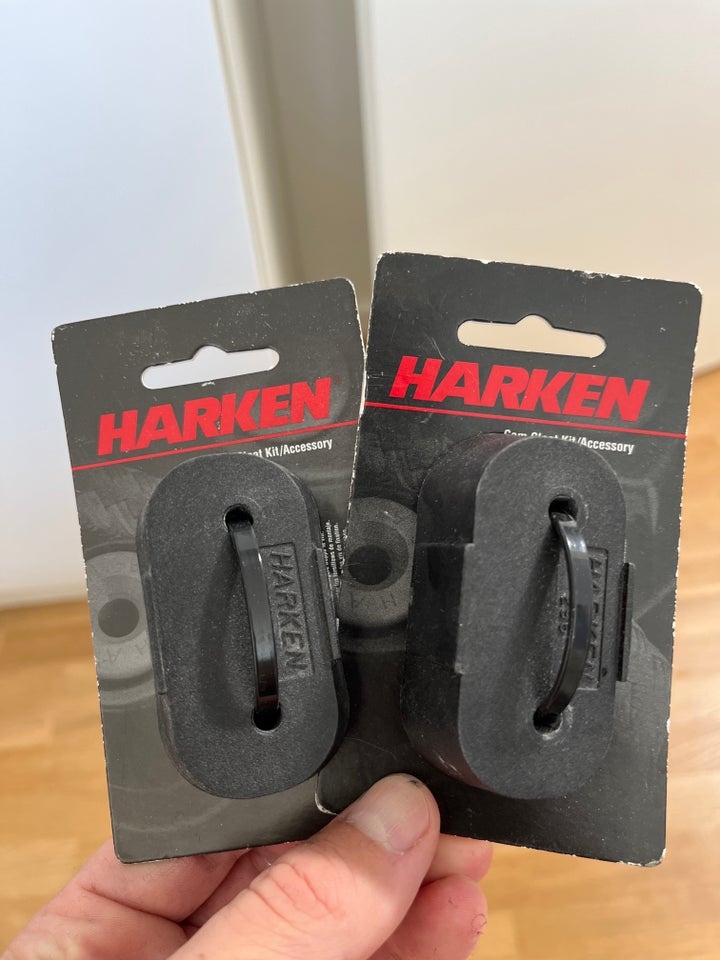 Harken 296 cam cleat kit 15 grader, 2 stk høje v...