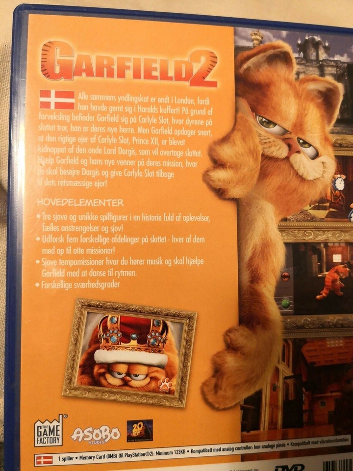 Garfield 2, PS2, adventure