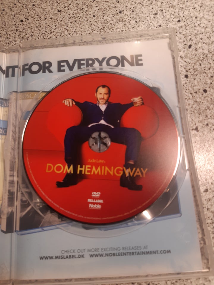 Dom Hemingway, DVD, drama