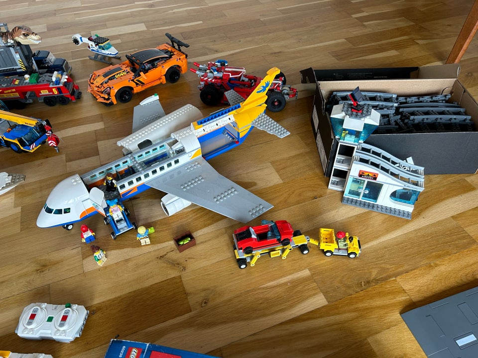 Klodser, Lego blandet, inkl tog og fly