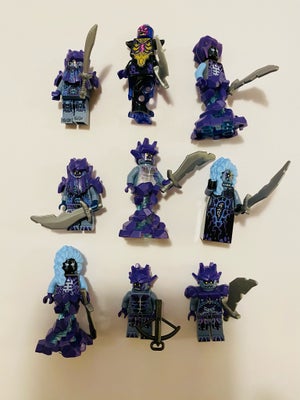 Lego Nexo Knights, Minifigurer, Nexo Knights Minifigurer.
Kan sendes.
Fra røg/dyrefrit hjem.
