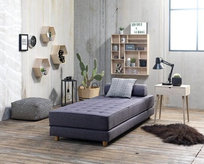Daybed, stof, anden størrelse , Jysk VARBJERG DAYBED, Daybed VARBJERG mørkegrå

Normalpris: 2499

Se